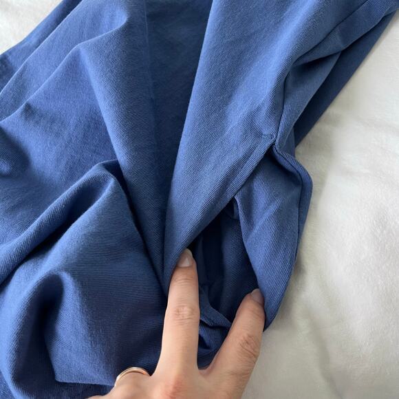 Free People Beach Nichola Sleeveless Romper Dress in Indigo Blue, Size Medium - Picture 8 of 11